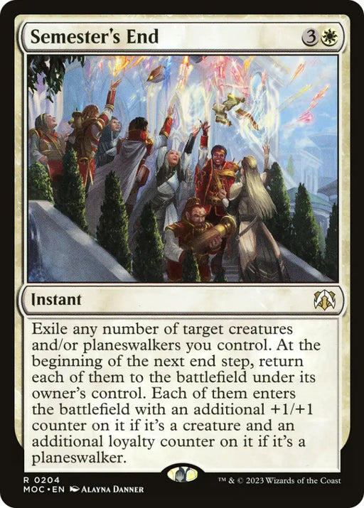 Semester’s End [March of the Machine Commander] - MTG Single