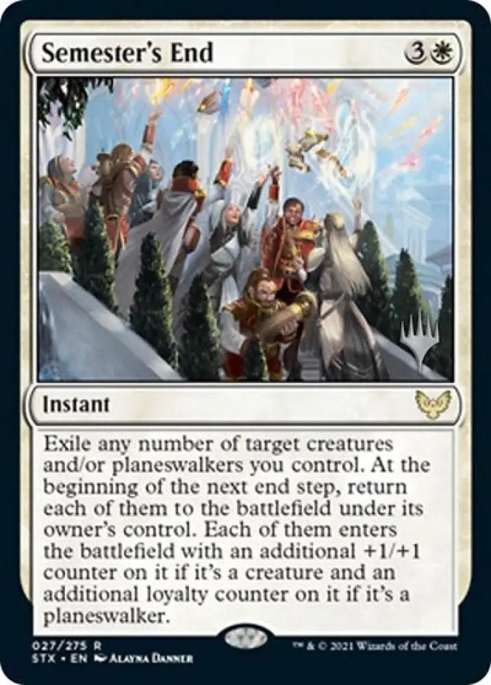 Semester’s End (Promo Pack) [Strixhaven: School of Mages Promos] - MTG Single