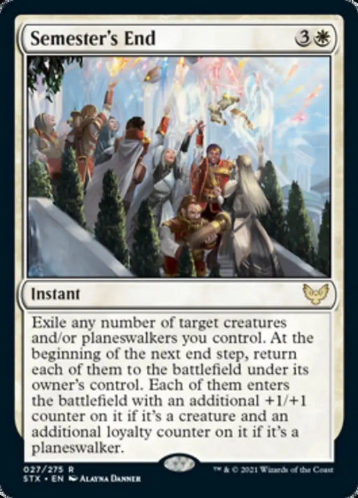 Semester’s End [Strixhaven: School of Mages] - MTG Single