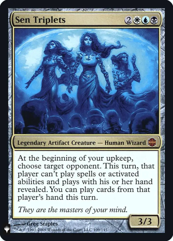 Sen Triplets [Mystery Booster] - MTG Single