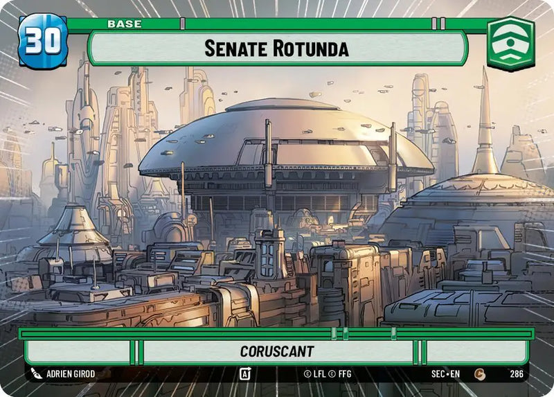 Senate Rotunda // Spy (Hyperspace) (286 // T03/T04) [Secrets of Power]