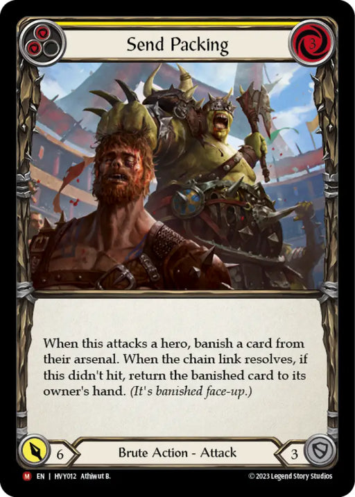 Send Packing [Heavy Hitters] - Flesh And Blood Single