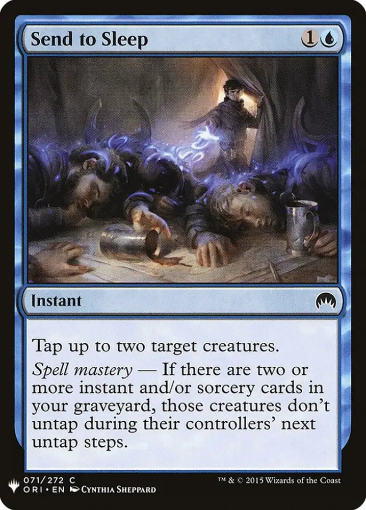 Send to Sleep [Mystery Booster] - MTG Single