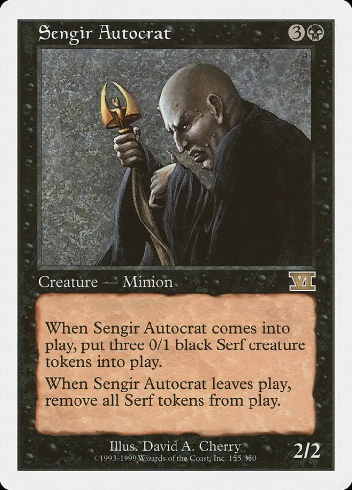 Sengir Autocrat [Classic Sixth Edition] - MTG Single
