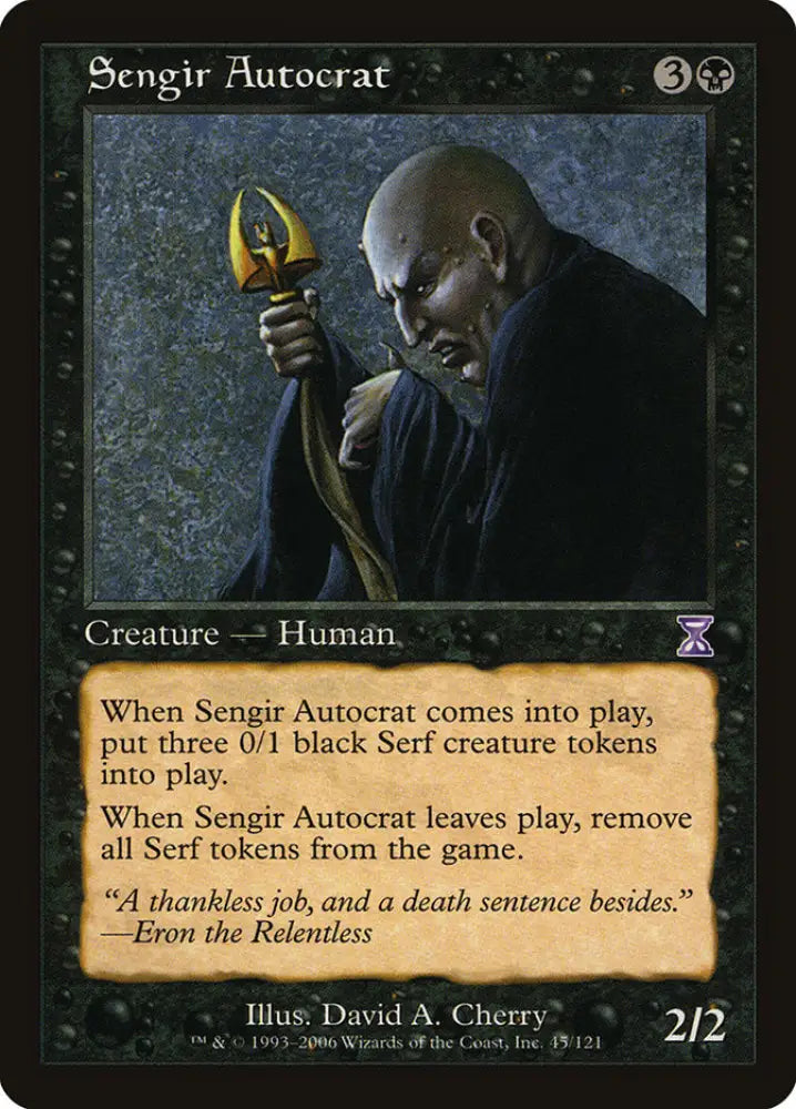 Sengir Autocrat [Time Spiral Timeshifted] - MTG Single
