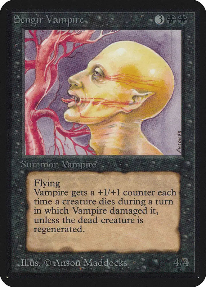 Sengir Vampire [Alpha Edition] - MTG Single