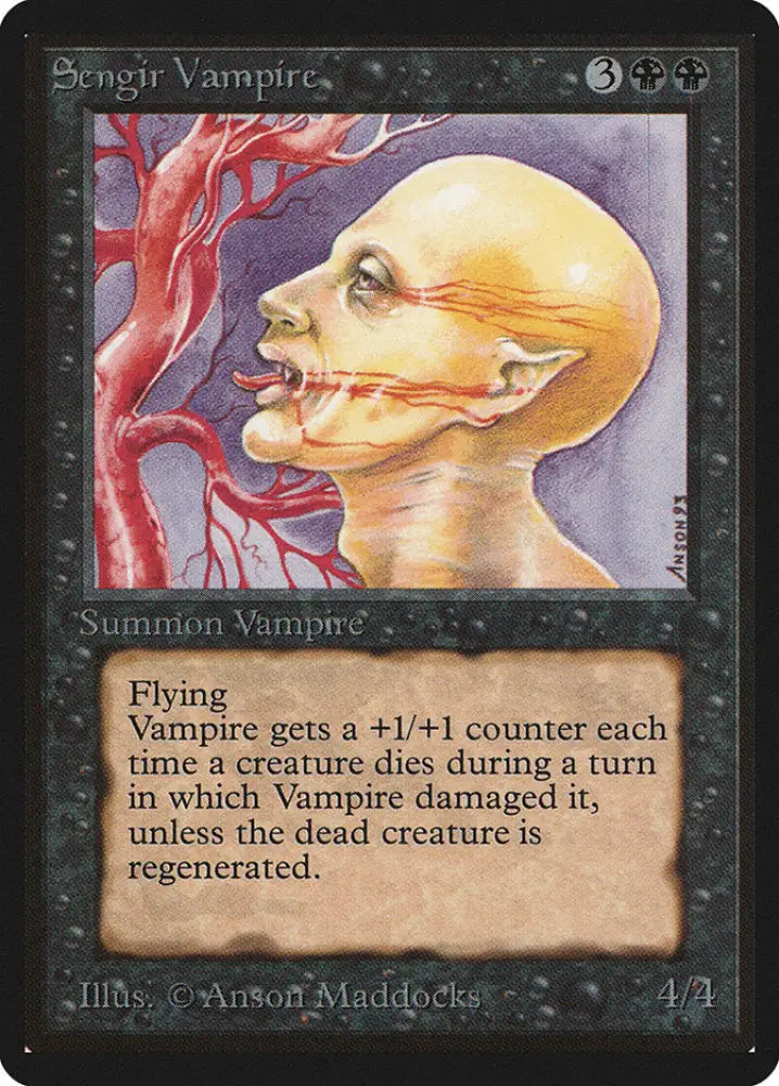 Sengir Vampire [Beta Edition] - MTG Single
