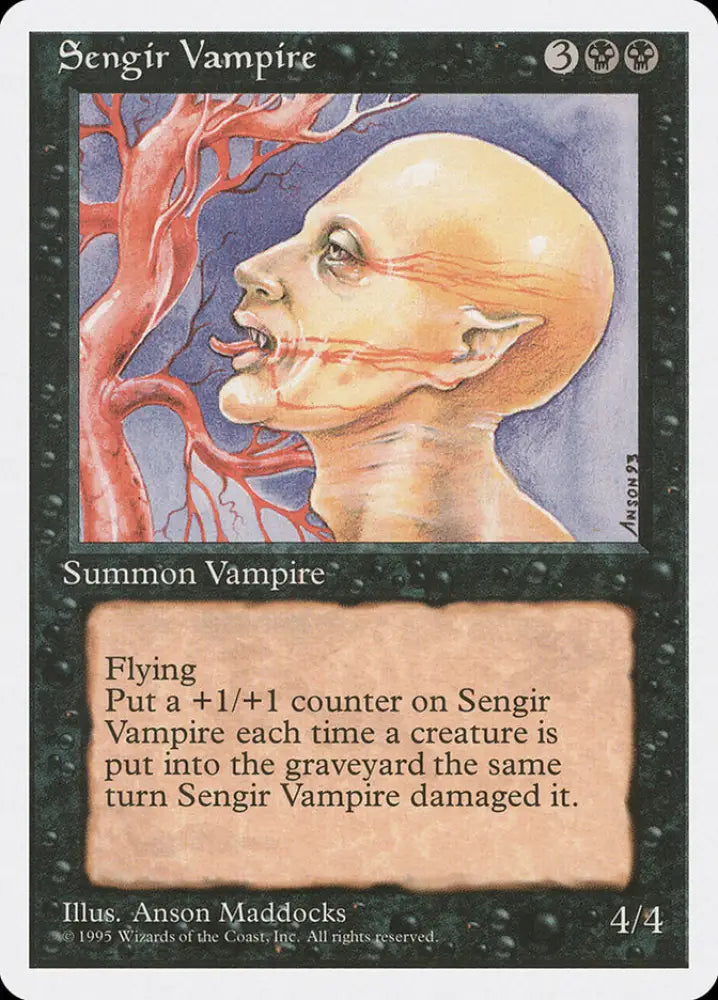 Sengir Vampire [Fourth Edition] - MTG Single