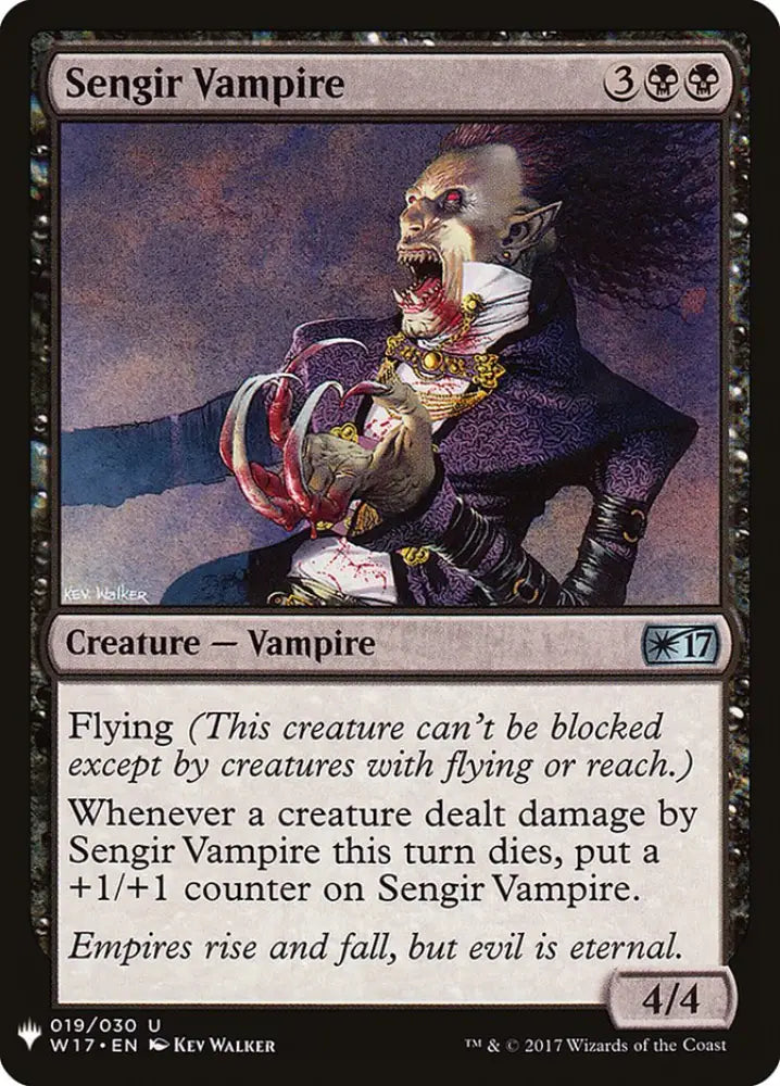 Sengir Vampire [Mystery Booster] - MTG Single