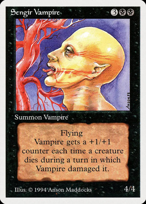 Sengir Vampire [Summer Magic / Edgar] - MTG Single
