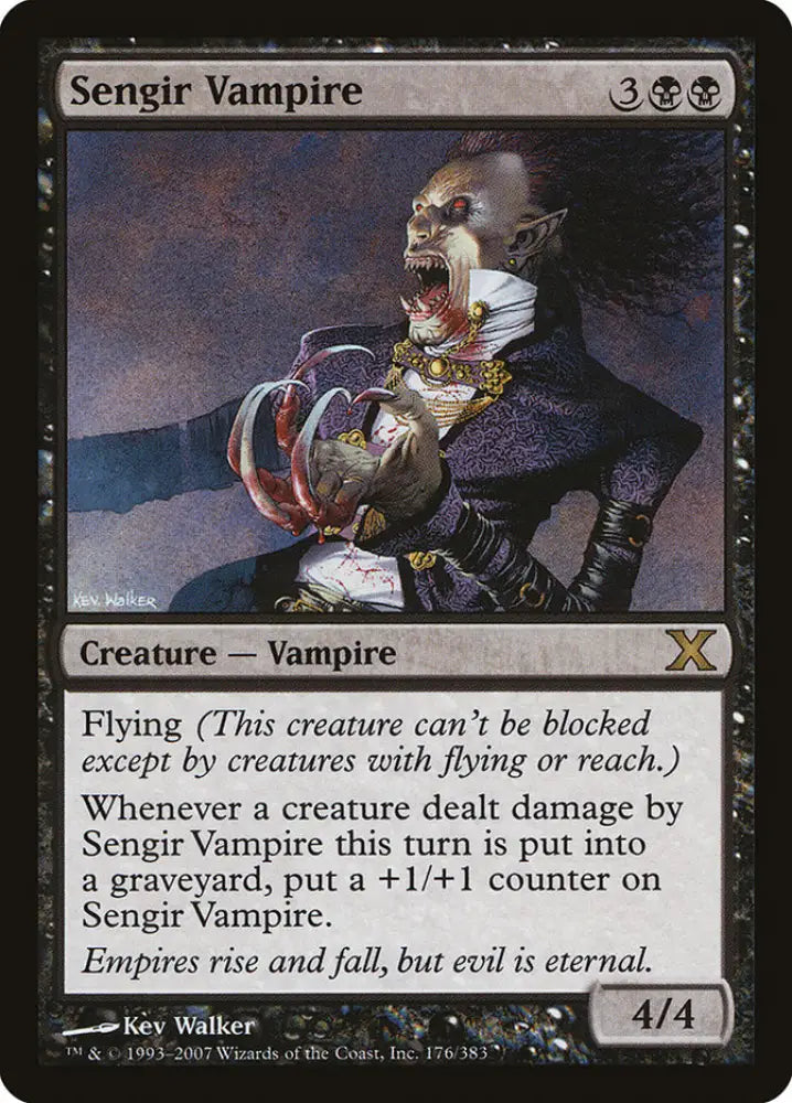 Sengir Vampire [Tenth Edition] - MTG Single