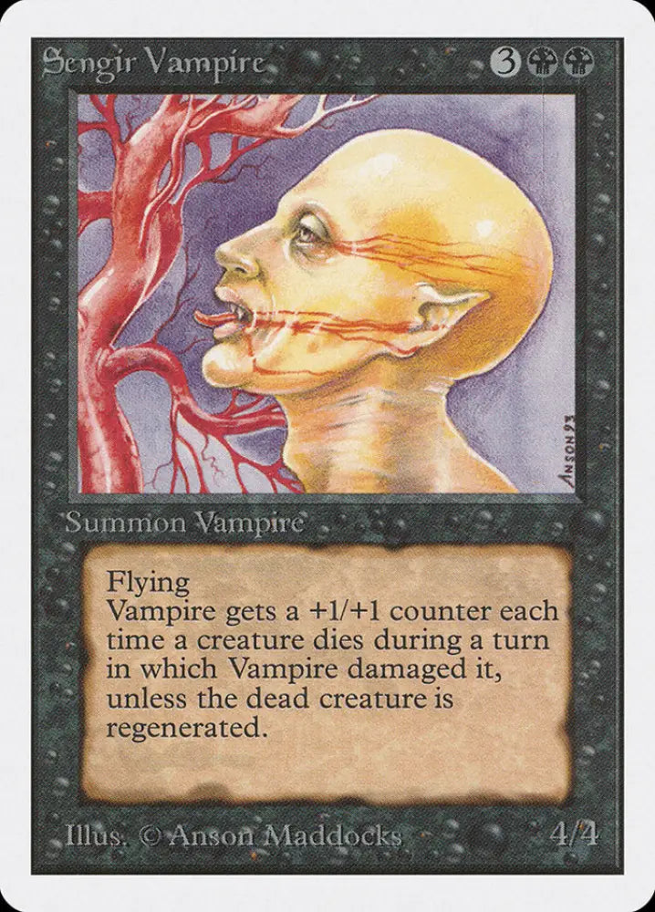 Sengir Vampire [Unlimited Edition] - MTG Single