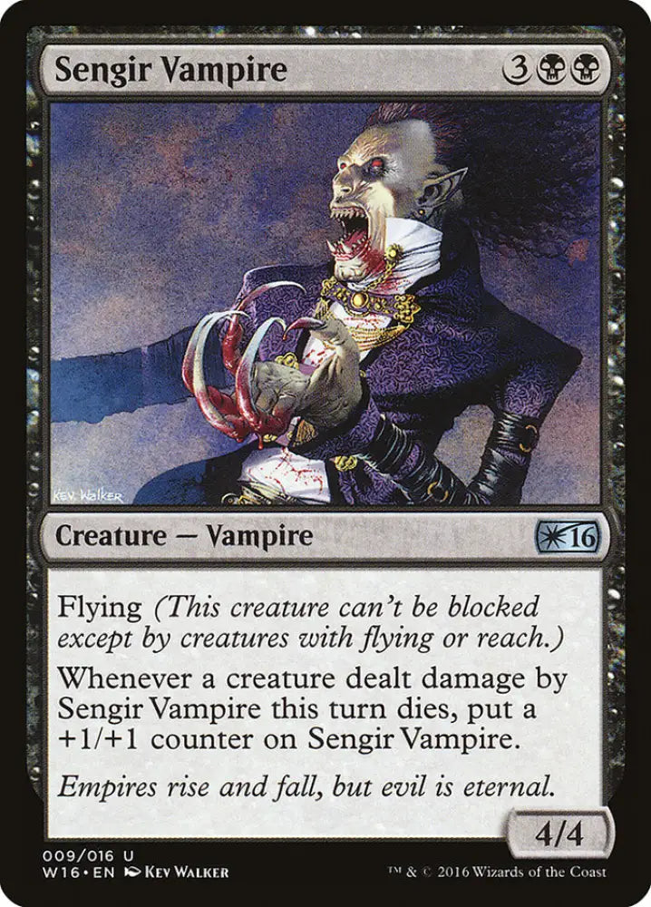 Sengir Vampire [Welcome Deck 2016] - MTG Single