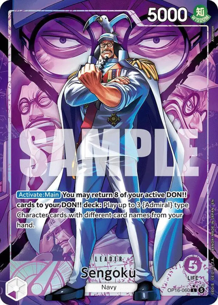 Sengoku (Alternate Art) (OP16-060) [The Time of Battle]