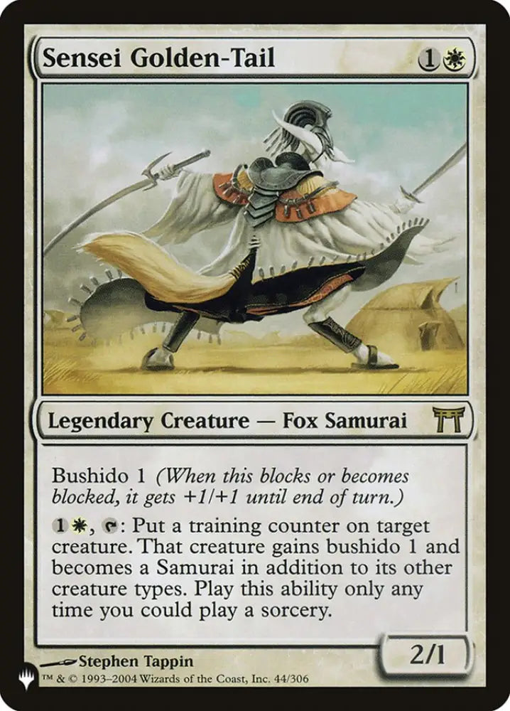 Sensei Golden-Tail [The List] - MTG Single