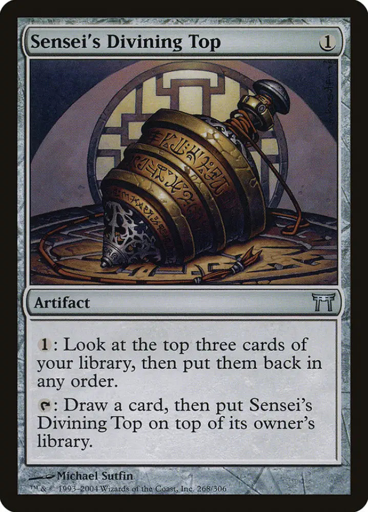 Sensei’s Divining Top [Champions of Kamigawa] - MTG Single