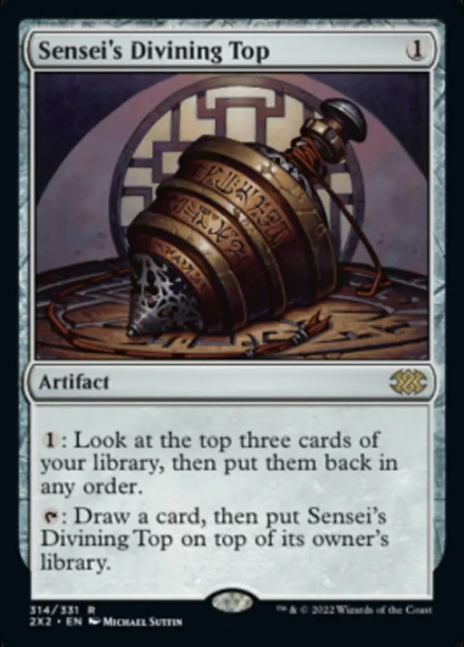 Sensei’s Divining Top [Double Masters 2022] - MTG Single