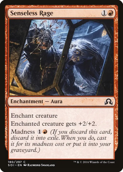 Senseless Rage [Shadows over Innistrad] - MTG Single