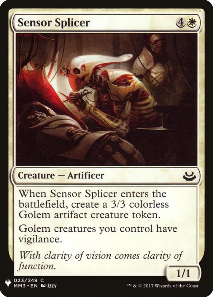 Sensor Splicer [Mystery Booster] - MTG Single
