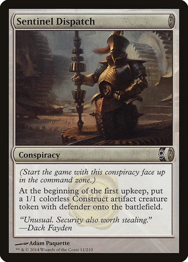 Sentinel Dispatch [Conspiracy] - MTG Single