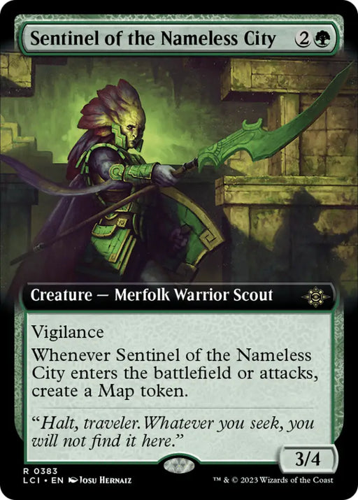Sentinel of the Nameless City (Extended Art) [The Lost Caverns of Ixalan] - MTG Single