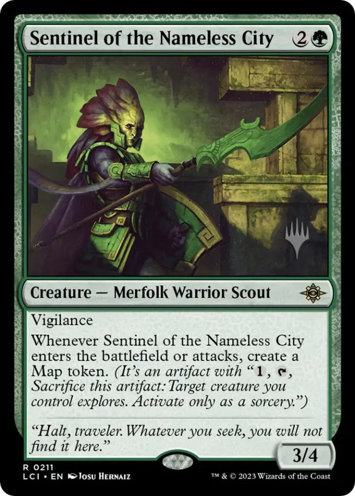 Sentinel of the Nameless City (Promo Pack) [The Lost Caverns of Ixalan Promos] - MTG Single