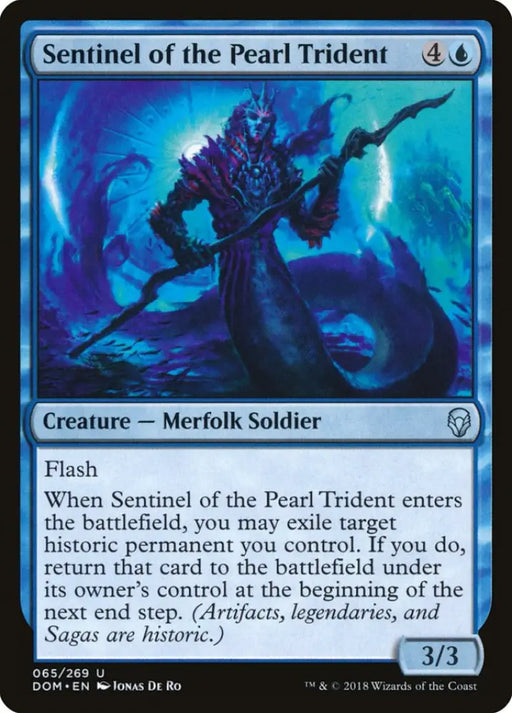 Sentinel of the Pearl Trident [Dominaria] - MTG Single