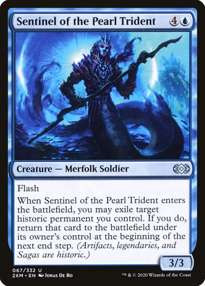 Sentinel of the Pearl Trident [Double Masters] - MTG Single