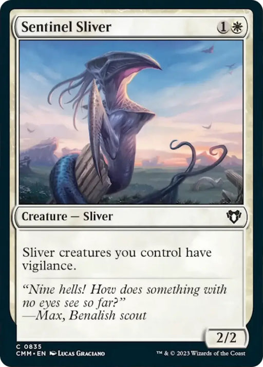 Sentinel Sliver [Commander Masters] - MTG Single