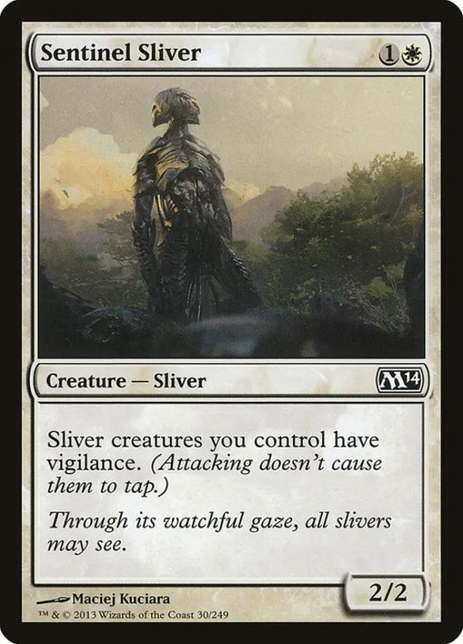 Sentinel Sliver [Magic 2014] - MTG Single