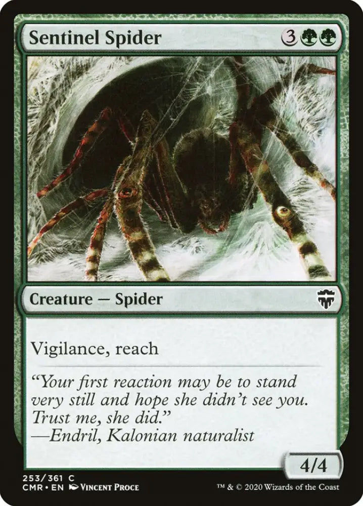 Sentinel Spider [Commander Legends] - MTG Single