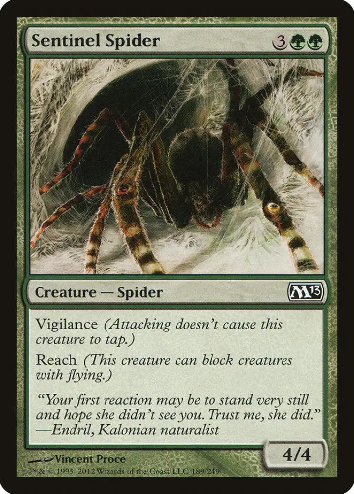 Sentinel Spider [Magic 2013] - MTG Single
