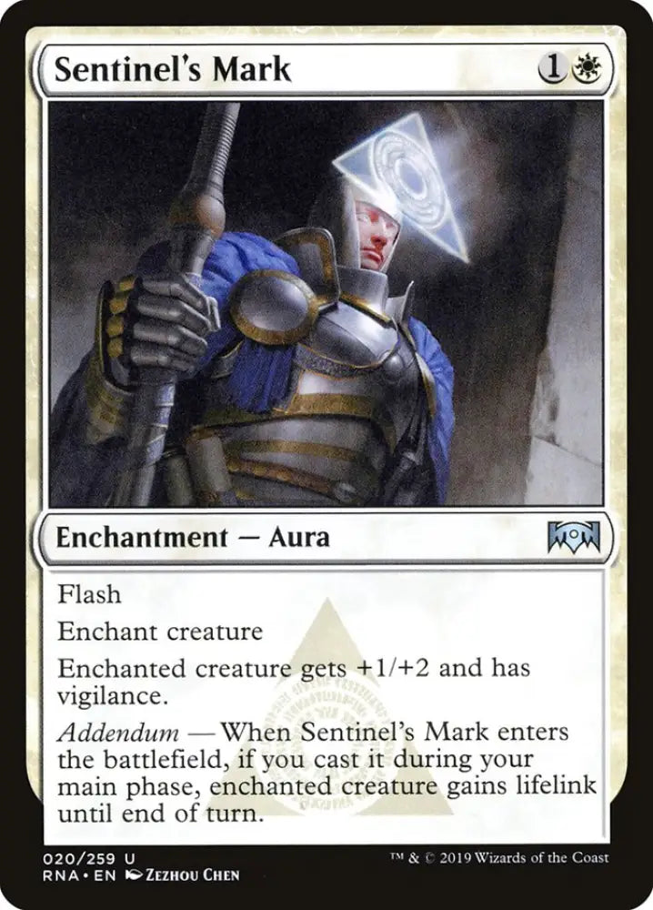 Sentinel’s Mark [Ravnica Allegiance] - MTG Single