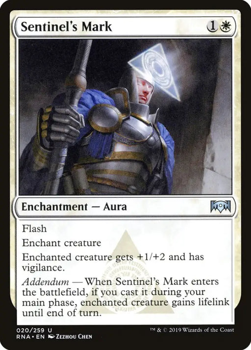 Sentinel’s Mark [Ravnica Allegiance] - MTG Single