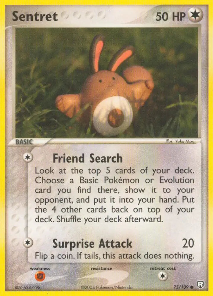 Sentret (75/109) [EX: Team Rocket Returns] - Pokemon Single