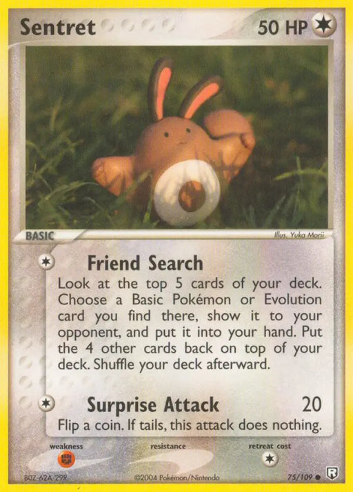 Sentret (75/109) [EX: Team Rocket Returns] - Pokemon Single
