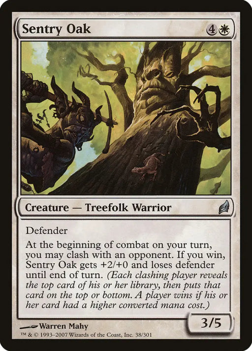 Sentry Oak [Lorwyn] - MTG Single