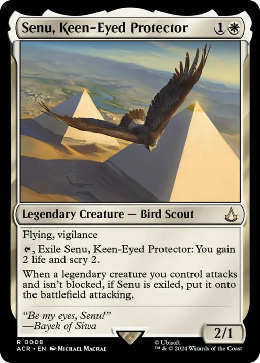 Senu Keen-Eyed Protector [Assassin’s Creed] - MTG Single