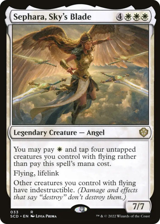 Sephara Sky’s Blade [Starter Commander Decks] - MTG Single