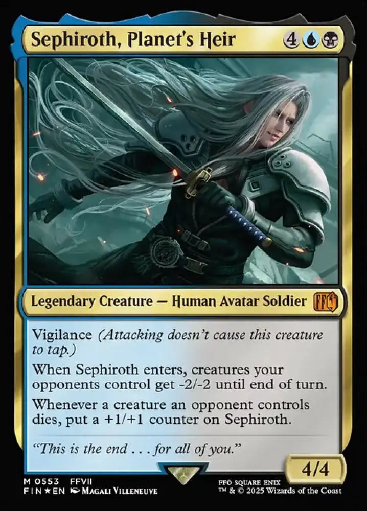 Sephiroth, Planet's Heir (553) [Final Fantasy]