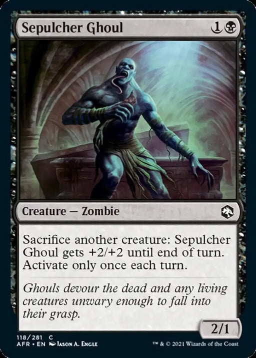 Sepulcher Ghoul [Dungeons & Dragons: Adventures in the Forgotten Realms] - MTG Single