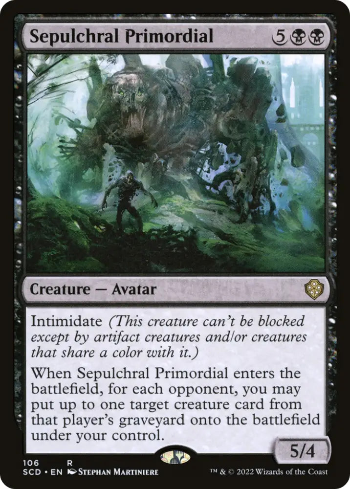 Sepulchral Primordial [Starter Commander Decks] - MTG Single