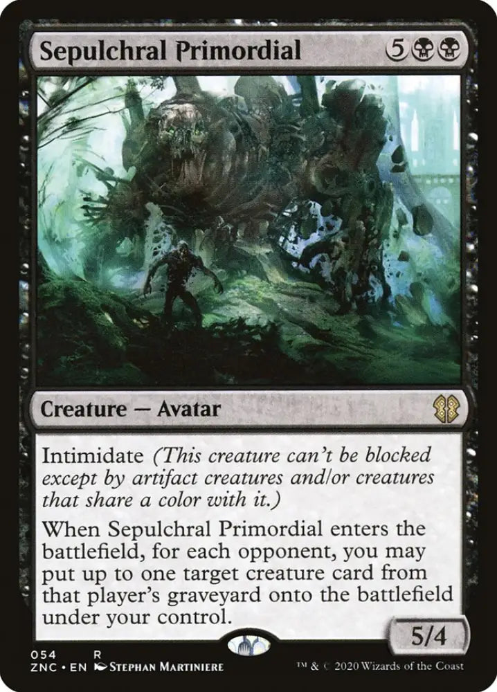 Sepulchral Primordial [Zendikar Rising Commander] - MTG Single