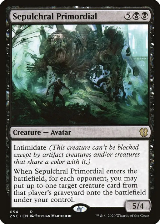 Sepulchral Primordial [Zendikar Rising Commander] - MTG Single