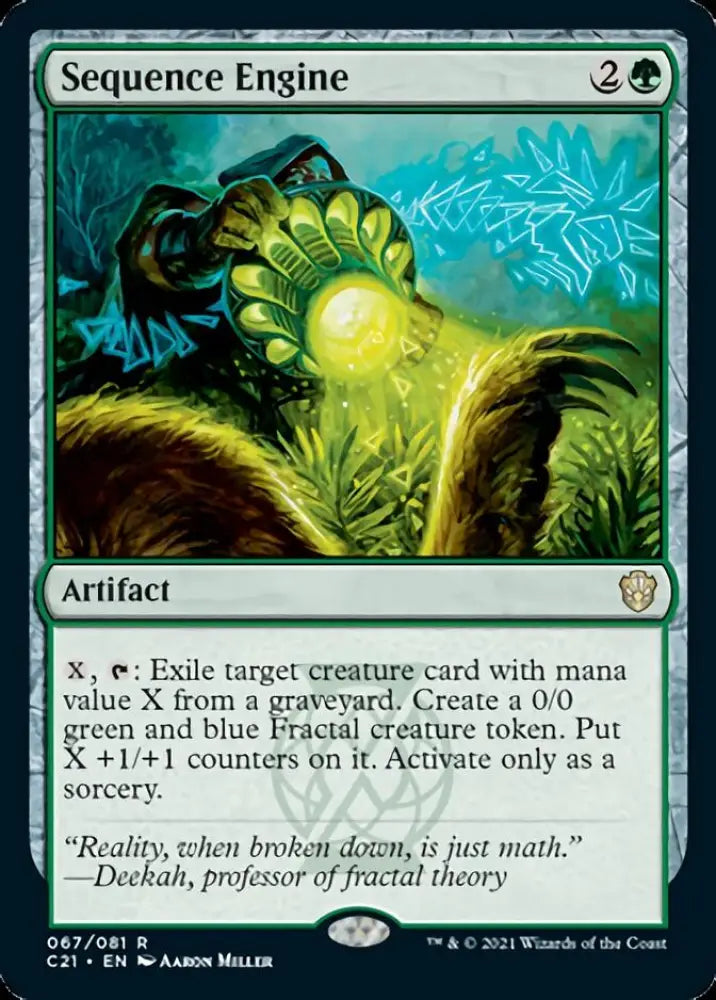 Sequence Engine [Commander 2021] - MTG Single