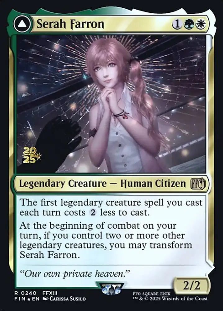 Serah Farron // Crystallized Serah (240s) [Final Fantasy Promos]