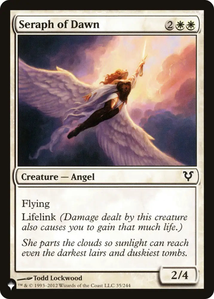 Seraph of Dawn [The List] - MTG Single