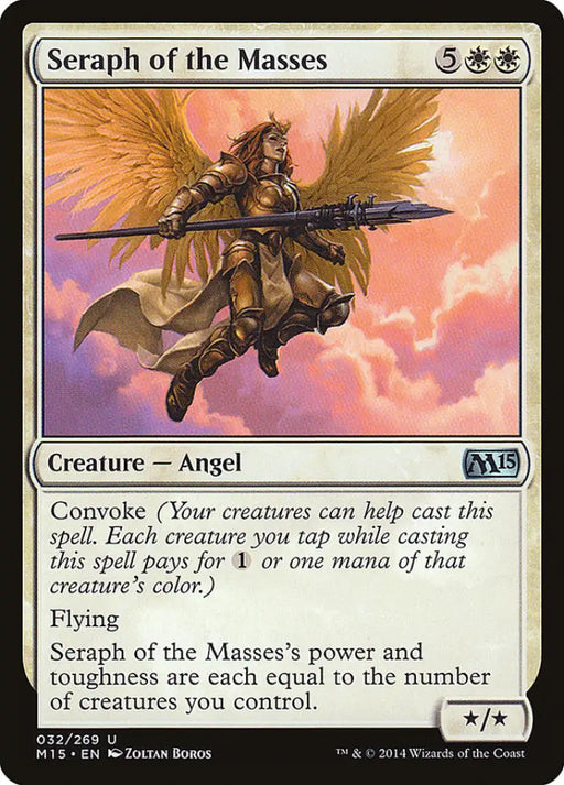 Seraph of the Masses [Magic 2015] - MTG Single