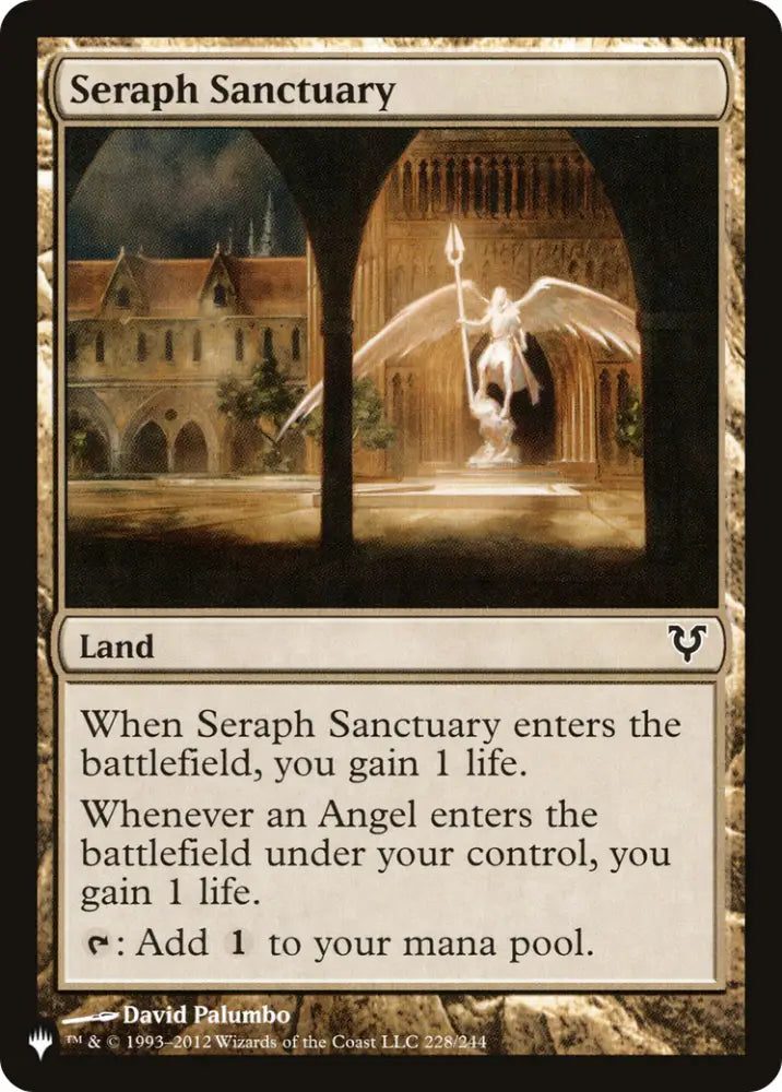Seraph Sanctuary [Secret Lair: Angels] - MTG Single