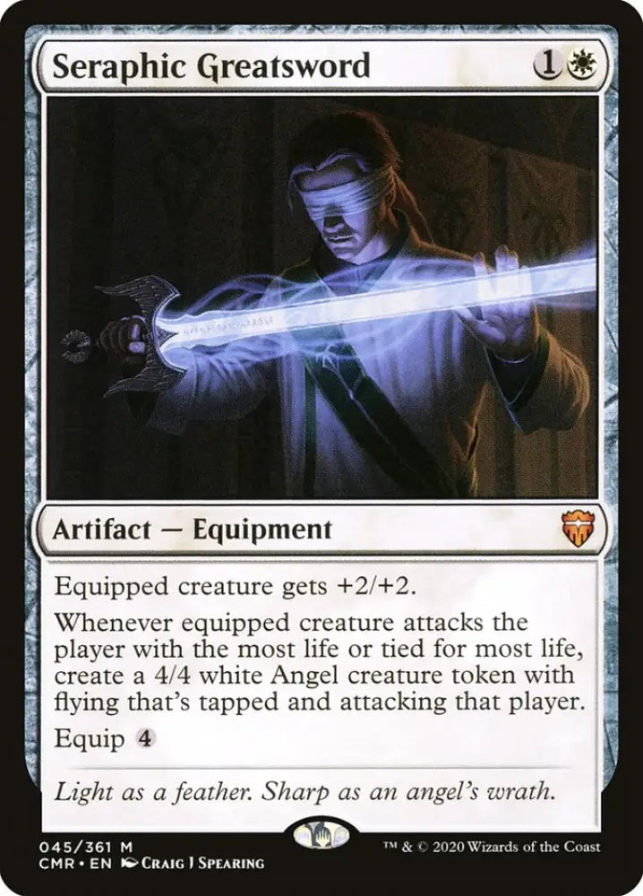Seraphic Greatsword [Commander Legends] - MTG Single